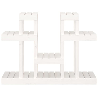 Support À Plantes 104,5X25X77,5 Cm Bois Massif De Pin