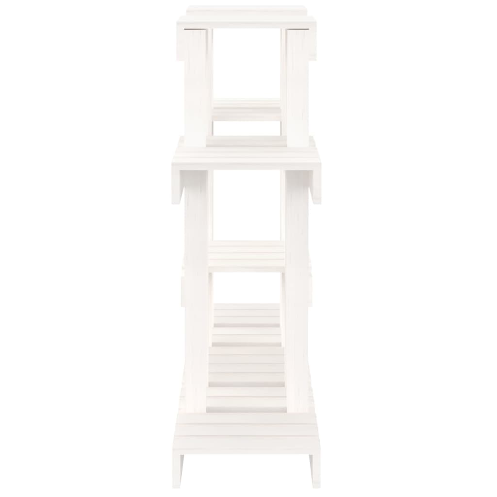 Support À Plantes 104,5X25X77,5 Cm Bois Massif De Pin