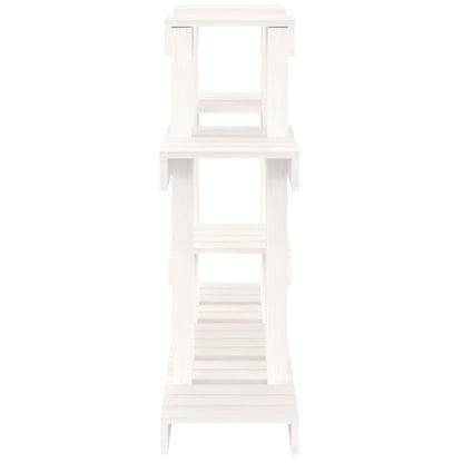 Support À Plantes 104,5X25X77,5 Cm Bois Massif De Pin