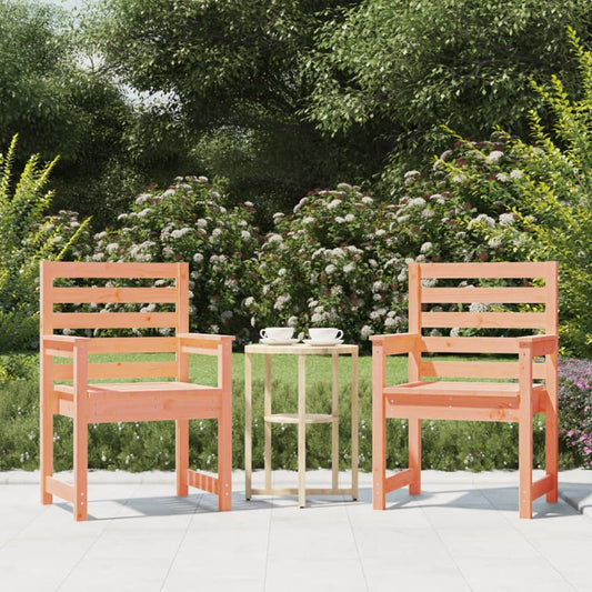 Chaises De Jardin Lot De 2 Bois Massif De Douglas