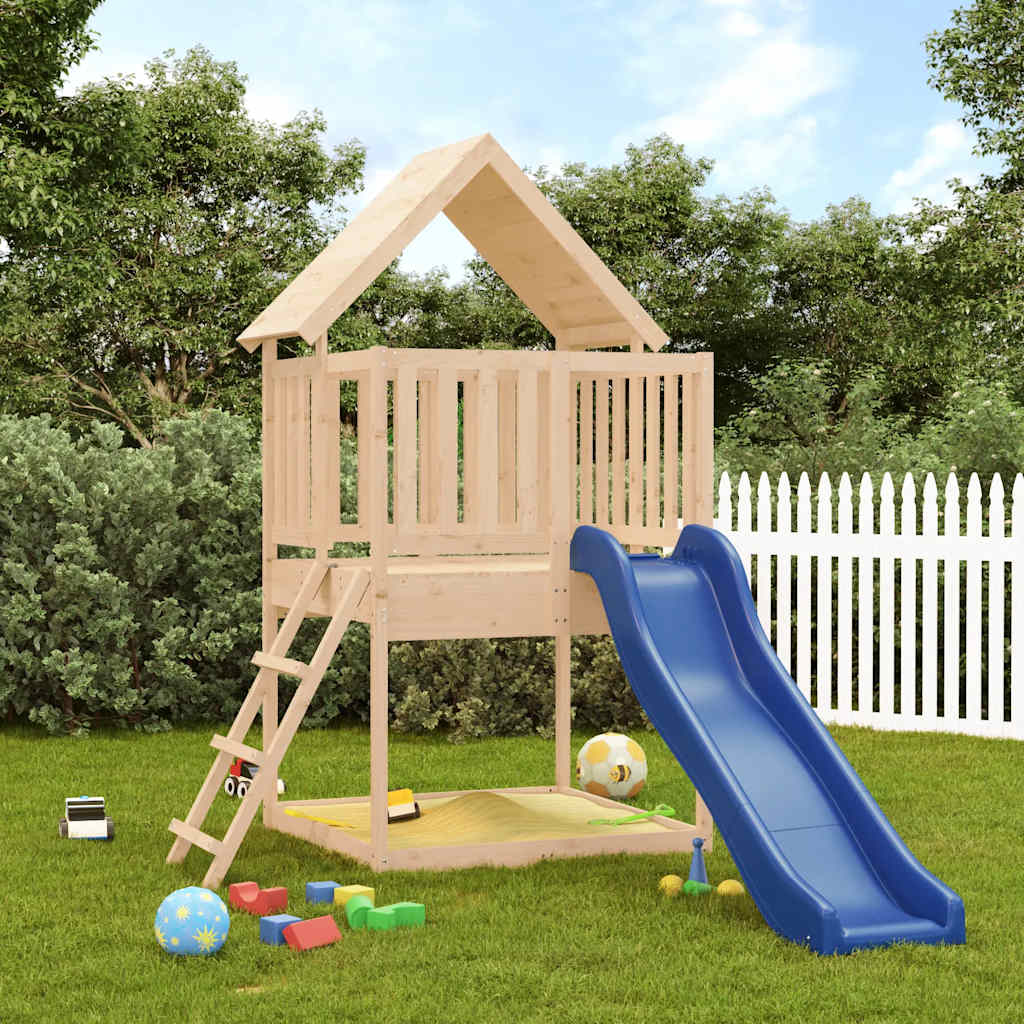 Aire De Jeux D'extérieur Bois De Pin Imprégné