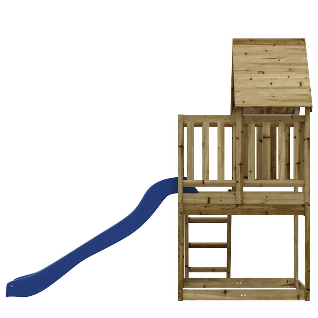 Aire De Jeux D'extérieur Bois De Pin Imprégné