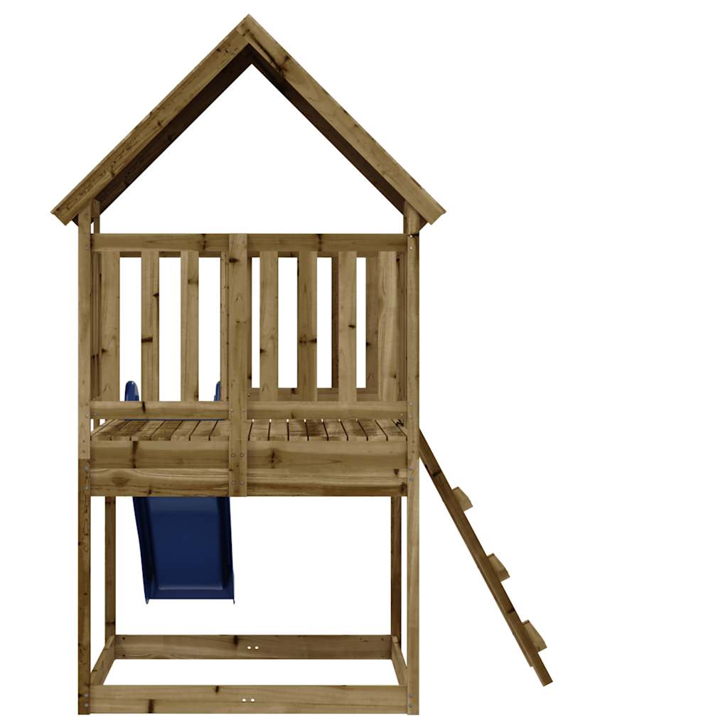 Aire De Jeux D'extérieur Bois De Pin Imprégné