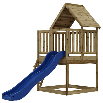 Aire De Jeux D'extérieur Bois De Pin Imprégné