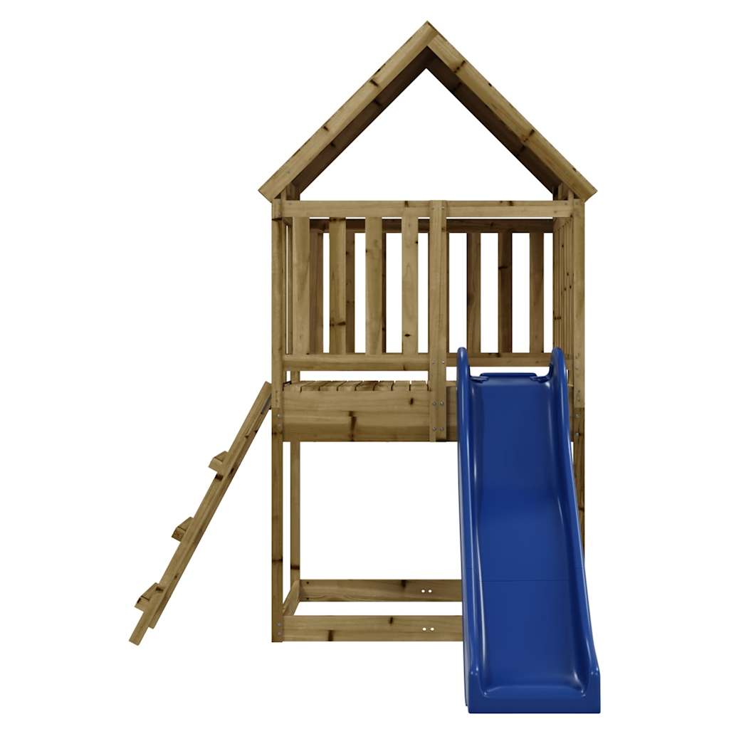 Aire De Jeux D'extérieur Bois De Pin Imprégné