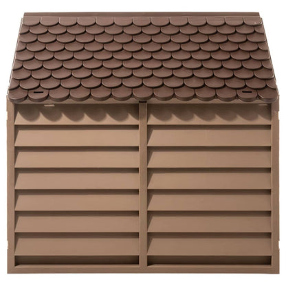 Niche Pour Chien Marron Polypropylène
