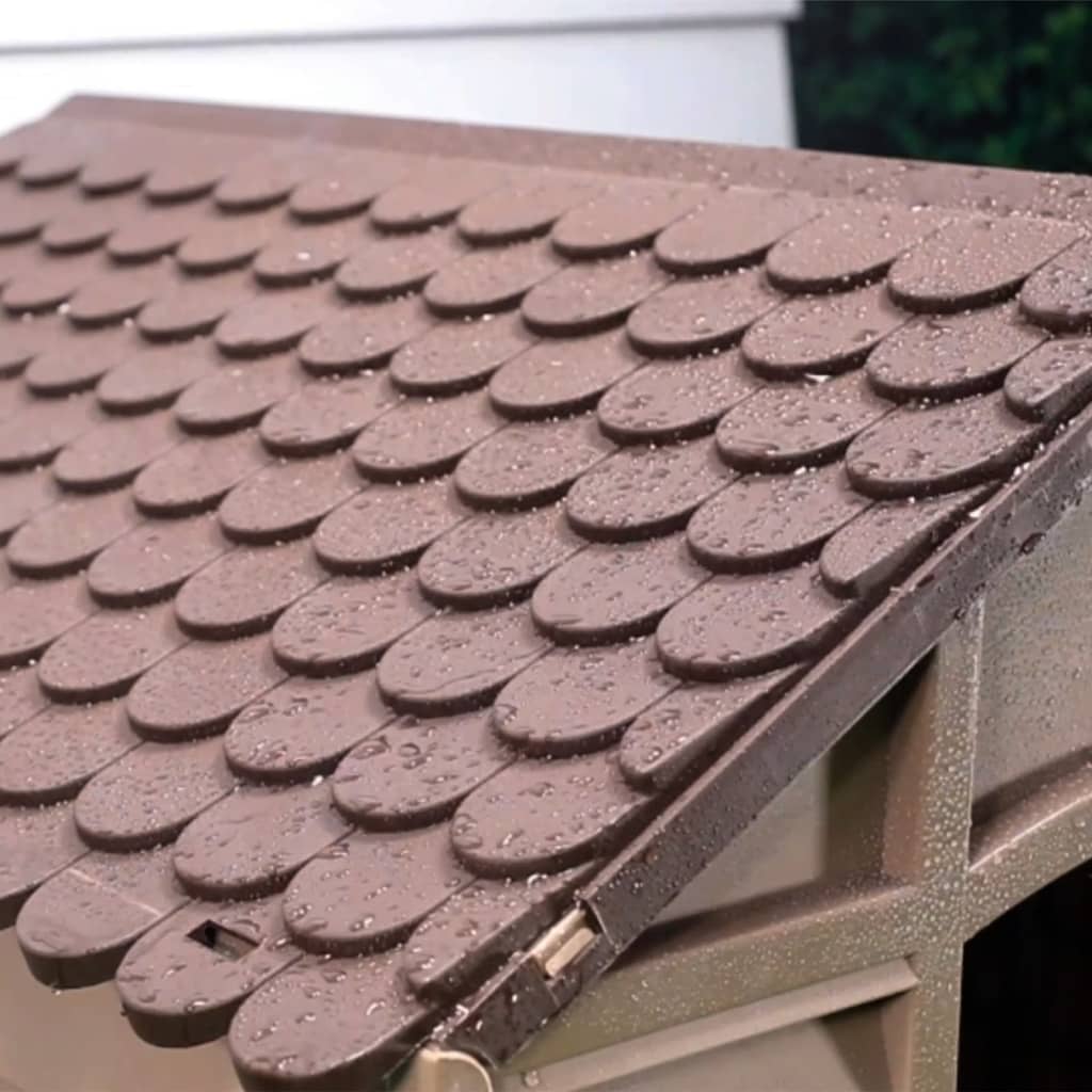 Niche Pour Chien Marron Polypropylène