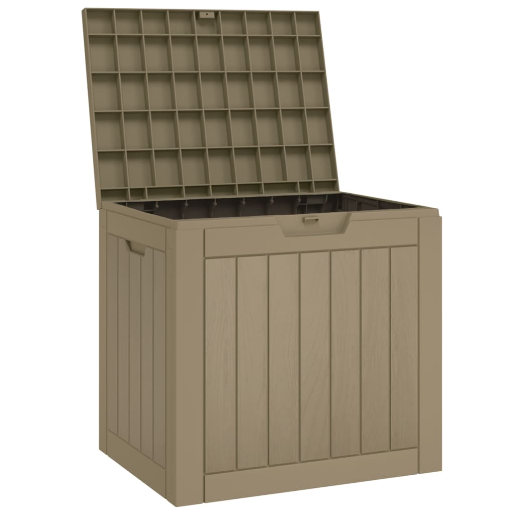 Boîte De Stockage De Jardin 55,5X43X53 Cm Polypropylène