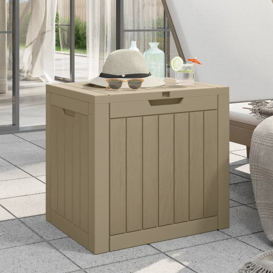 Boîte De Stockage De Jardin 55,5X43X53 Cm Polypropylène