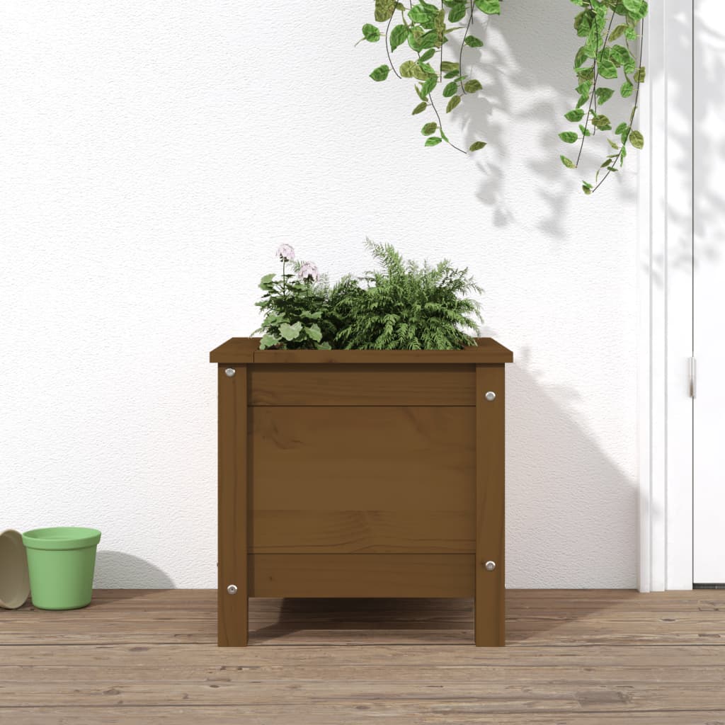 Lit Surélevé De Jardin 119,5X40X39 Cm Bois Douglas Massif