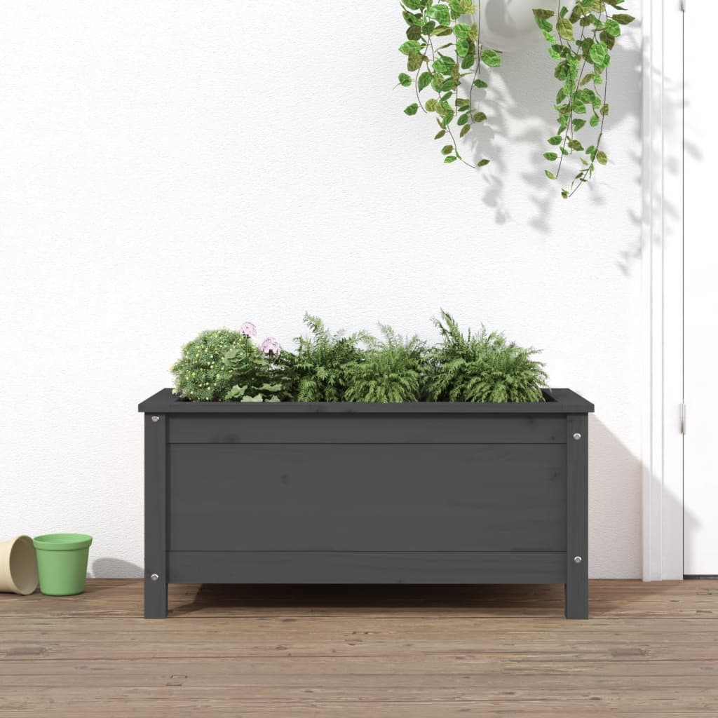 Lit Surélevé De Jardin 119,5X40X39 Cm Bois Douglas Massif
