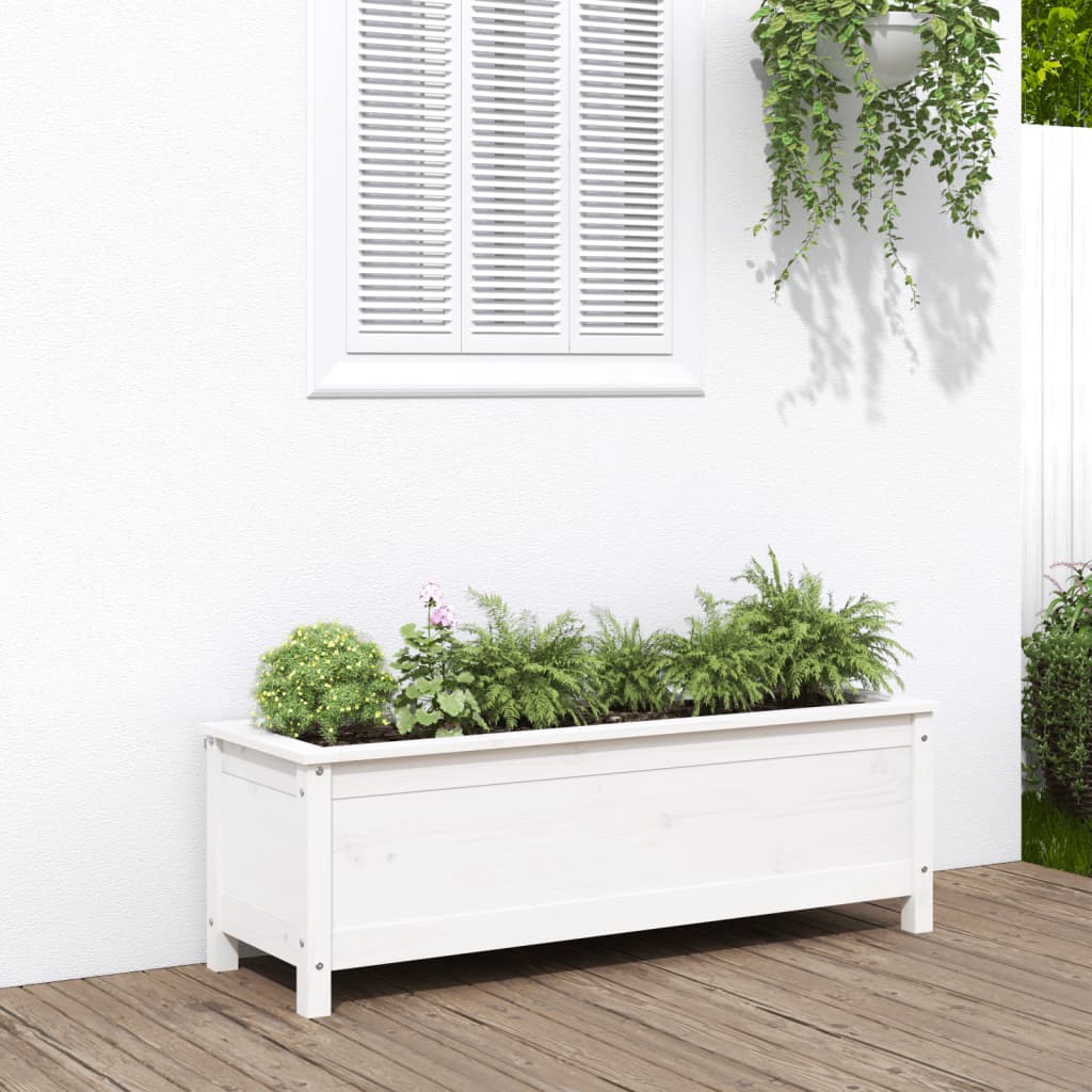 Lit Surélevé De Jardin 119,5X40X39 Cm Bois Douglas Massif