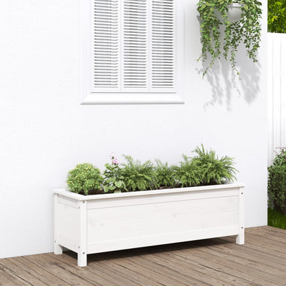 Lit Surélevé De Jardin 119,5X40X39 Cm Bois Douglas Massif