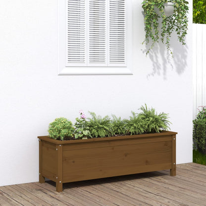 Lit Surélevé De Jardin 119,5X40X39 Cm Bois Douglas Massif