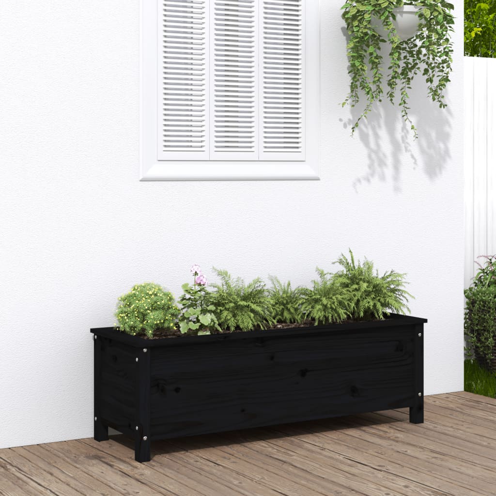 Lit Surélevé De Jardin 119,5X40X39 Cm Bois Douglas Massif