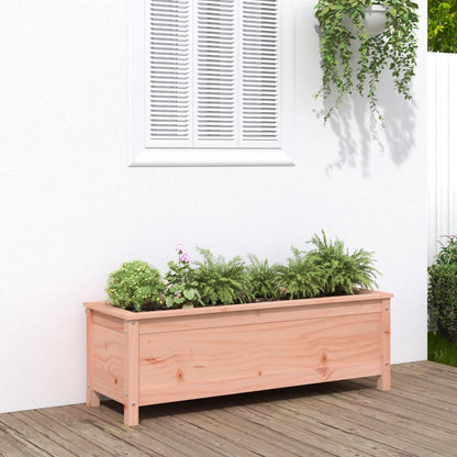 Lit Surélevé De Jardin 119,5X40X39 Cm Bois Douglas Massif