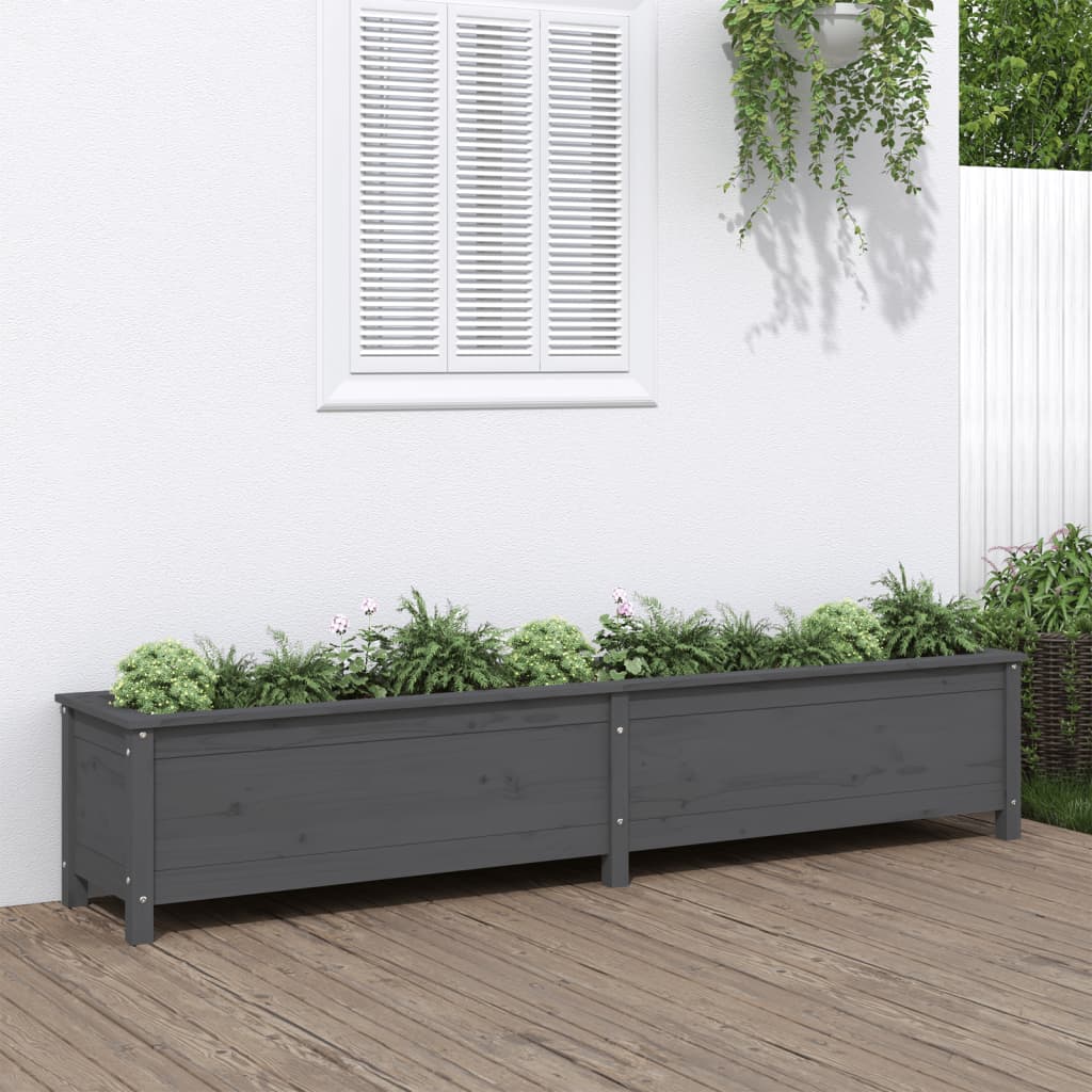 Lit Surélevé De Jardin 119,5X40X39 Cm Bois Douglas Massif