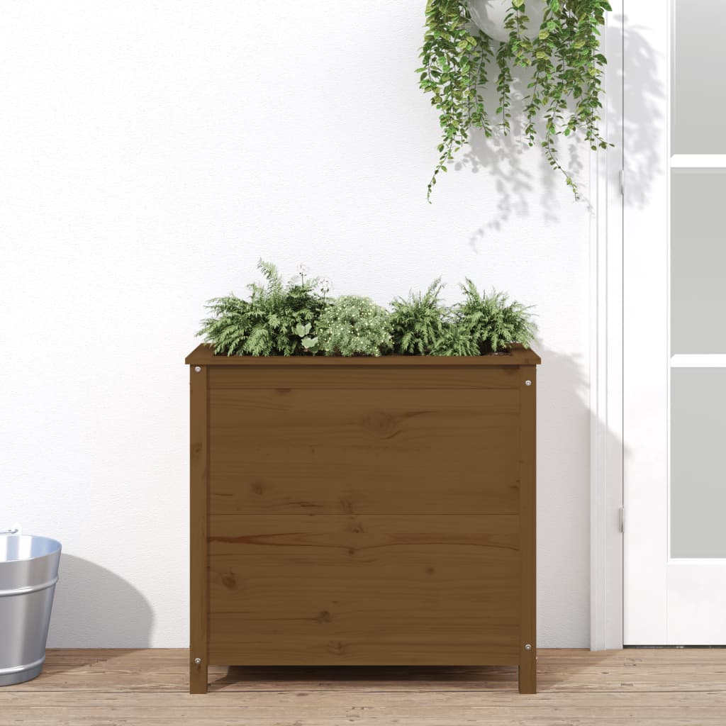 Lit Surélevé De Jardin 119,5X40X39 Cm Bois Douglas Massif