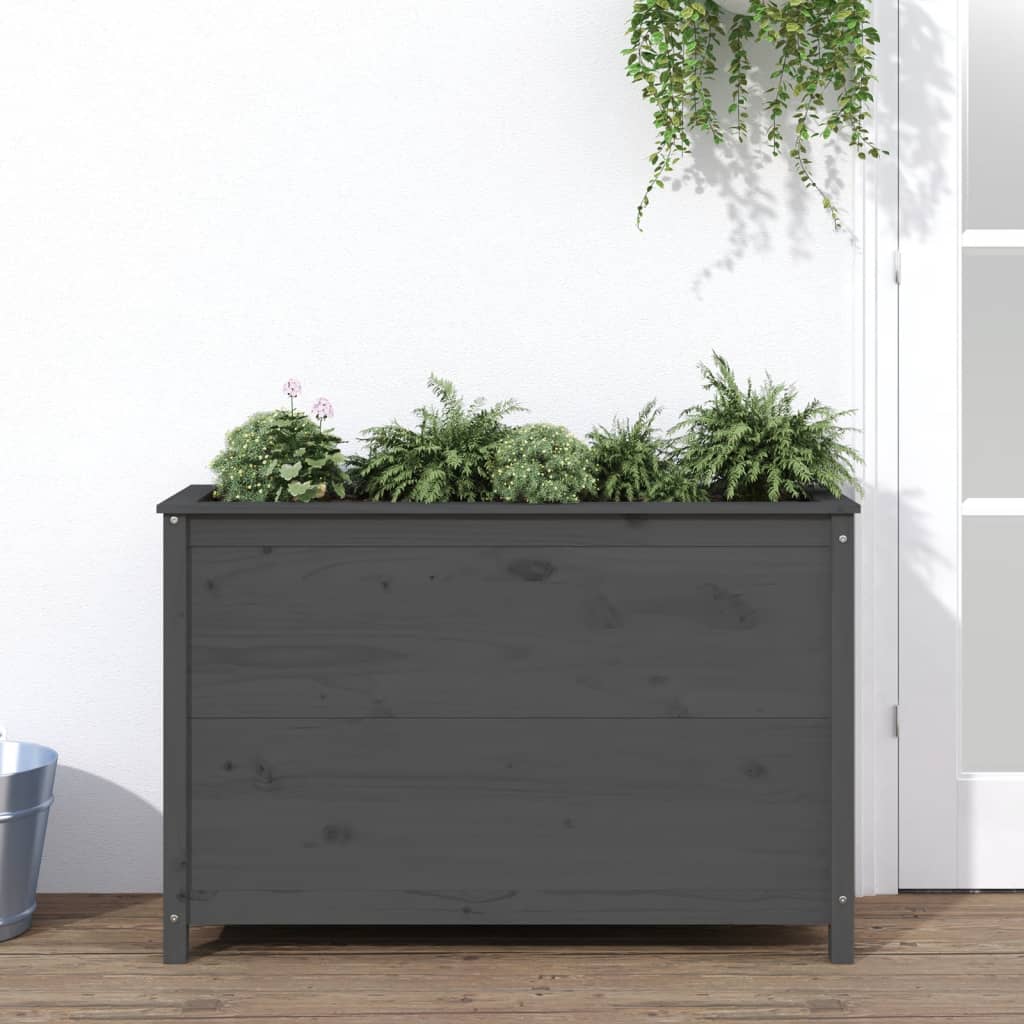 Lit Surélevé De Jardin 119,5X40X39 Cm Bois Douglas Massif