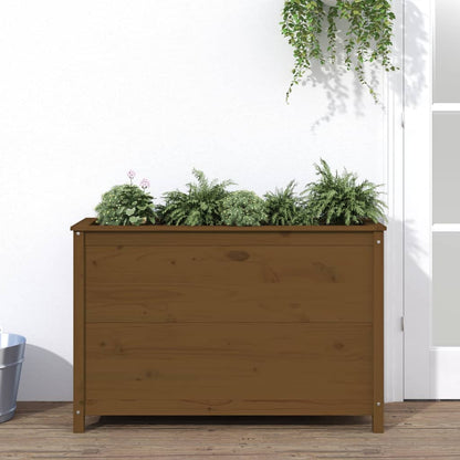 Lit Surélevé De Jardin 119,5X40X39 Cm Bois Douglas Massif