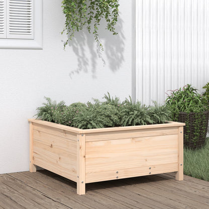 Lit Surélevé De Jardin 119,5X40X39 Cm Bois Douglas Massif