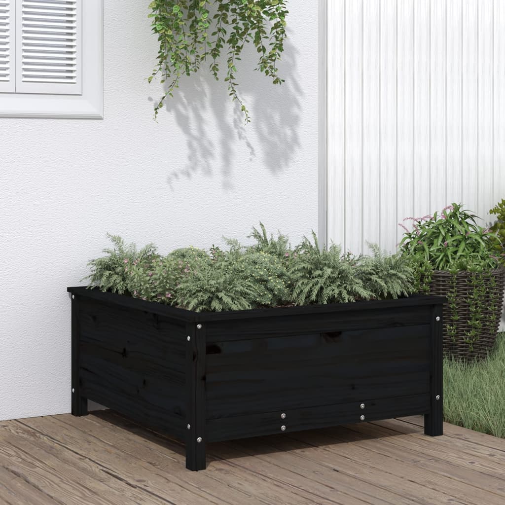 Lit Surélevé De Jardin 119,5X40X39 Cm Bois Douglas Massif