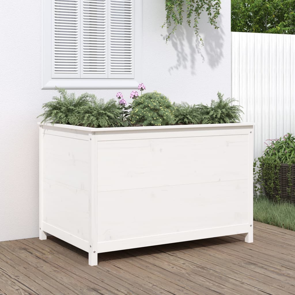 Lit Surélevé De Jardin 119,5X40X39 Cm Bois Douglas Massif