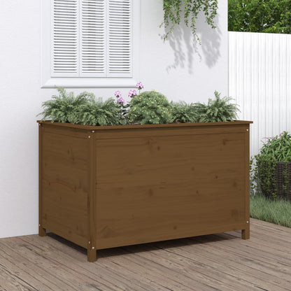 Lit Surélevé De Jardin 119,5X40X39 Cm Bois Douglas Massif