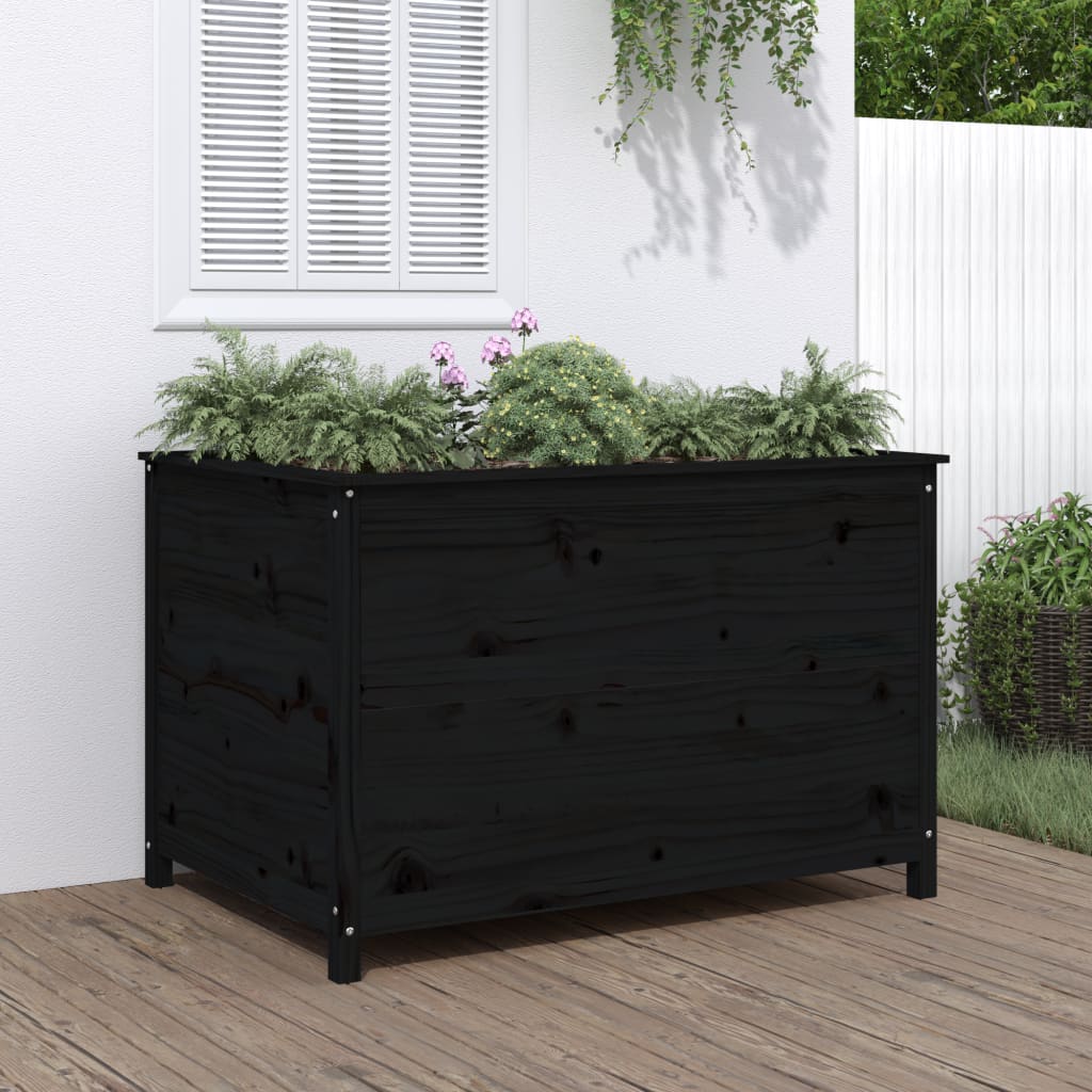 Lit Surélevé De Jardin 119,5X40X39 Cm Bois Douglas Massif