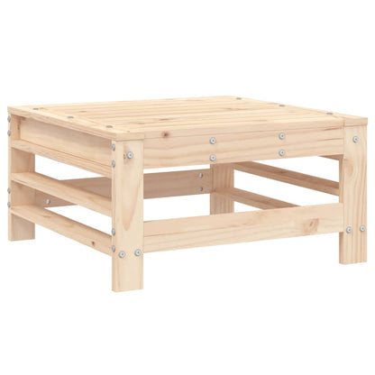 Salon De Jardin 6 Pcs Bois De Pin Massif