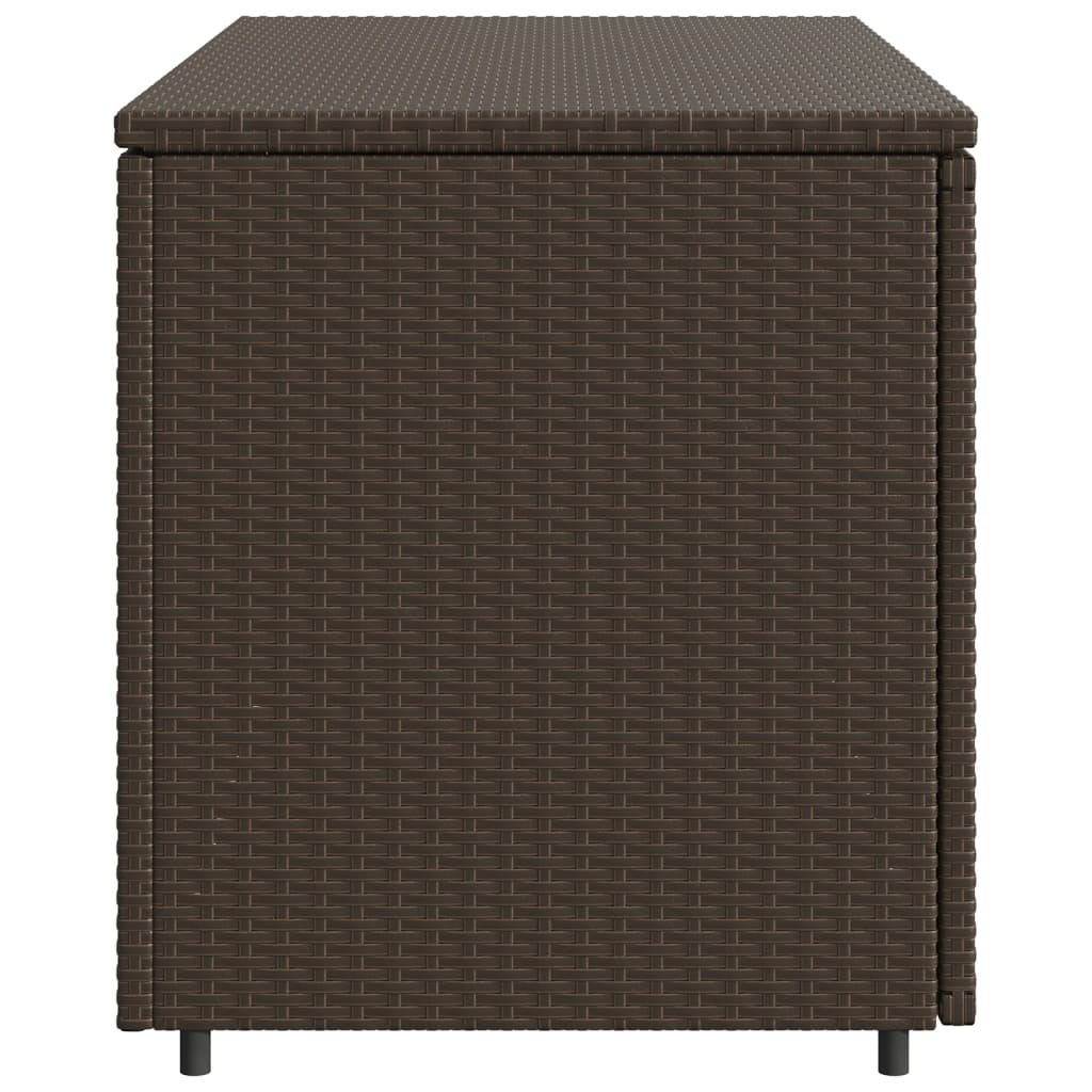 Armoire De Rangement Jardin 110X55X60,5Cm Résine Tressée