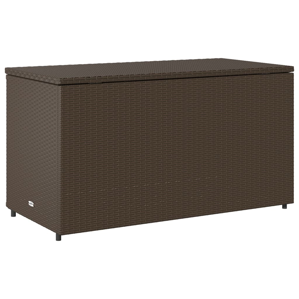 Armoire De Rangement Jardin 110X55X60,5Cm Résine Tressée