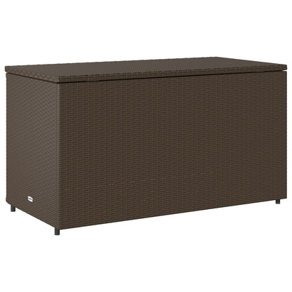 Armoire De Rangement Jardin 110X55X60,5Cm Résine Tressée