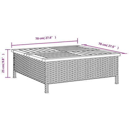 Couvercle De Base De Parasol 70X70X25 Cm