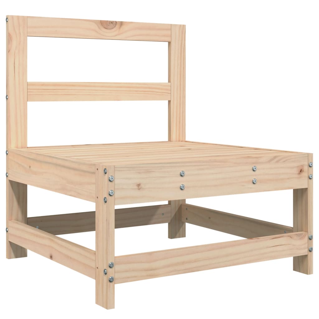 Salon De Jardin 8 Pcs Bois De Pin Massif