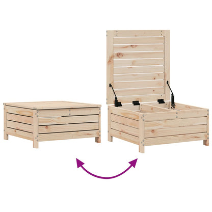 Salon De Jardin 8 Pcs Bois De Pin Massif