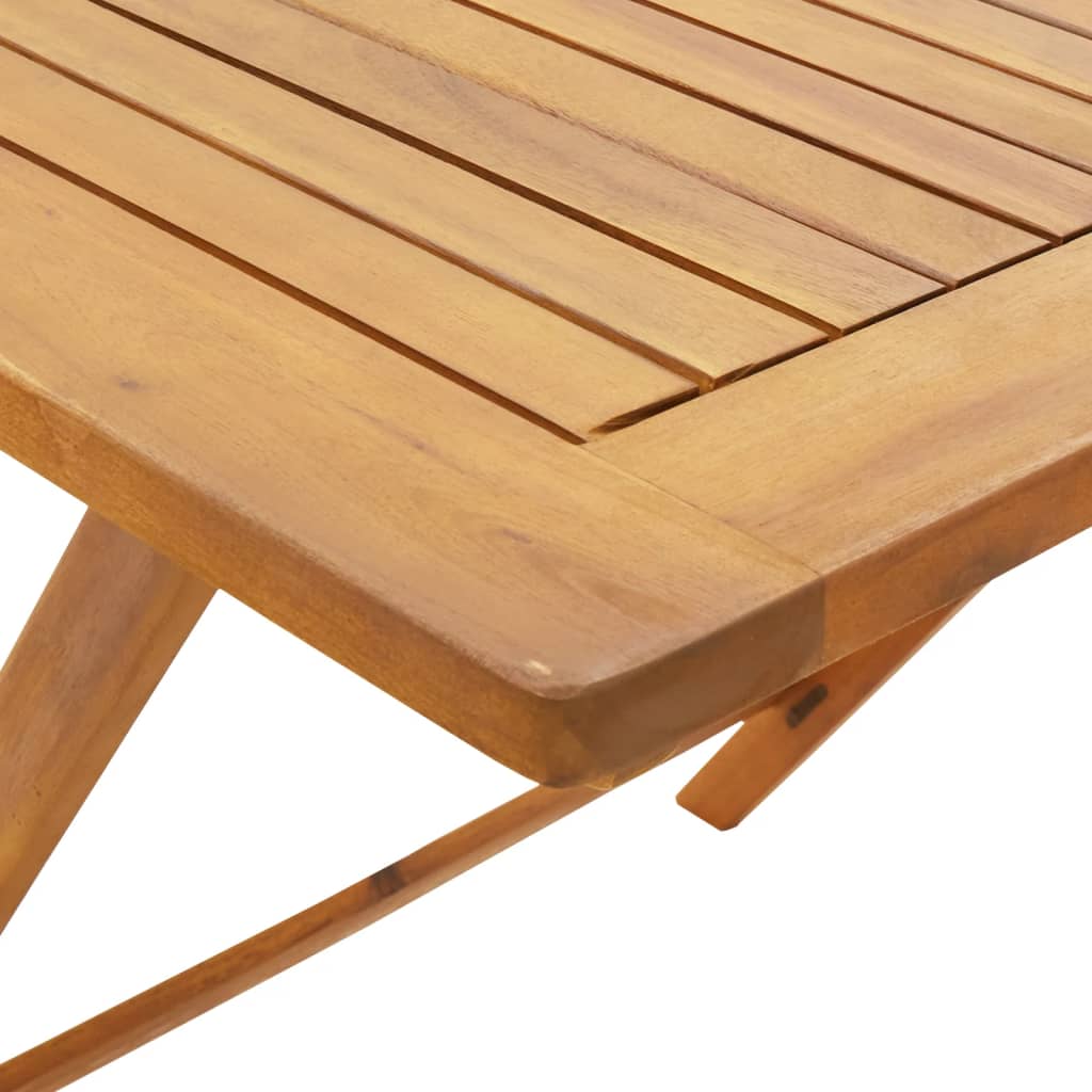 Ensemble À Manger De Jardin 5 Pcs Résine Tressée Et Bois Massif