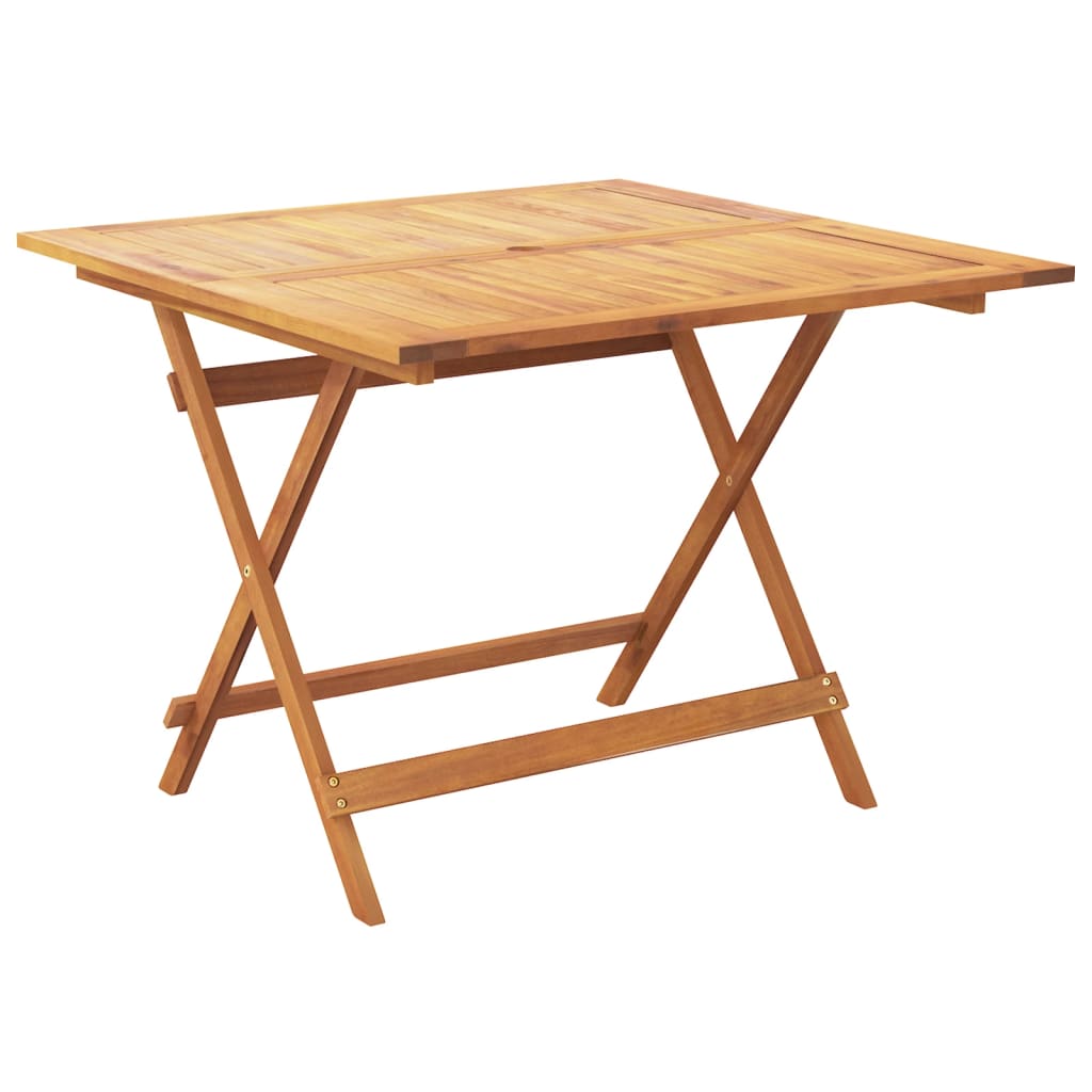 Ensemble À Manger De Jardin 5 Pcs Résine Tressée Et Bois Massif