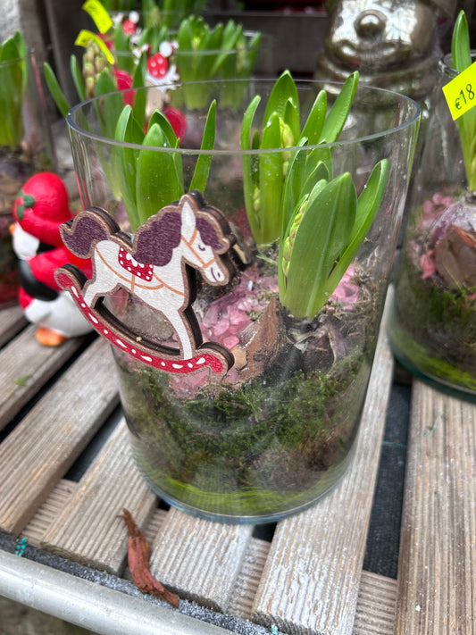 Composition florale pour les fêtes de fin d'année