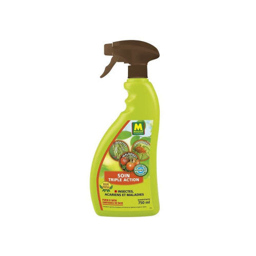 Soin triple action ( insectes, acariens et maladies)