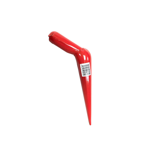 Plantoir rouge en acier