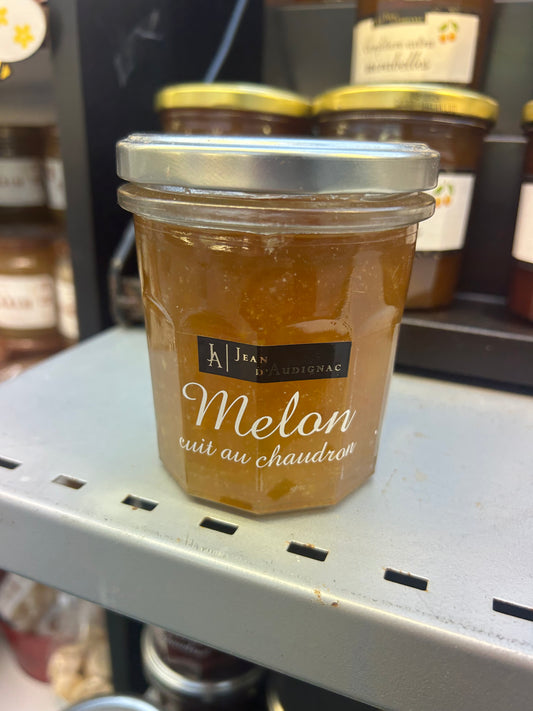 Confiture extra melon cuite au chaudron