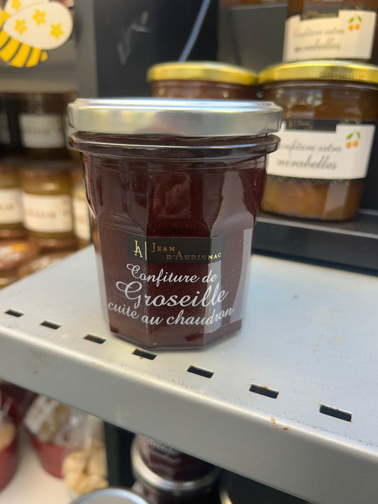 Confiture extra groseille cuite au chaudron