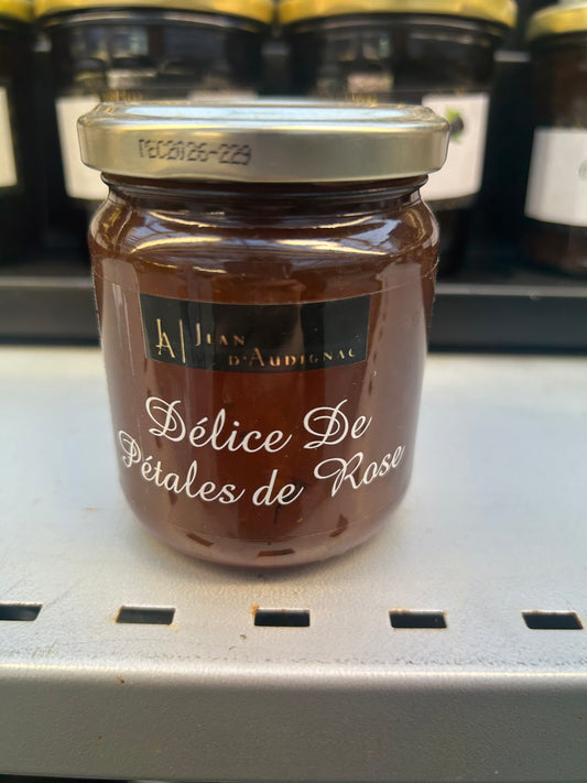 Confiture extra pétales de rose