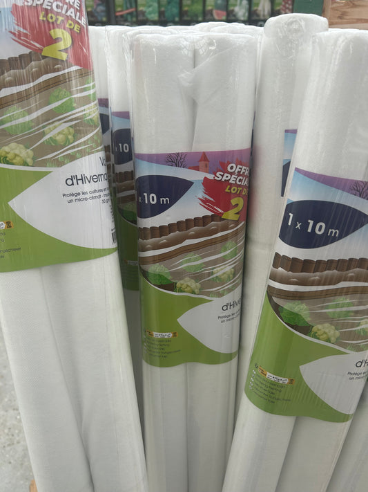 Voile d'hivernage 2 x 10m