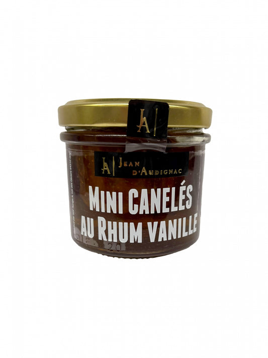 Mini canéles au rhum vanille