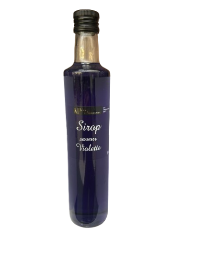 Sirop saveur violette